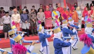 Meriah! 10 Ribu Peserta Tumpah Ruah Ramaikan Kirab Budaya Helat Pelalawan ke-27