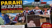 Tarif WC Rp10 Ribu di Asia MX Bupati Kerinci Cup Tuai Sorotan, Pengunjung Keluhkan Biaya Membengkak