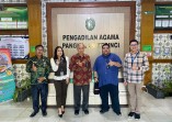 Pererat Kemitraan, Manajemen BRI Sambangi Pengadilan Agama Pangkalan Kerinci Guna Hadirkan Solusi Perbankan Prima