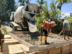 Genjot Infrastruktur Pertanian, Satgas TMMD Ke-129 Kebut Pengecoran Box Culvert Demi Kelancaran Akses Petani