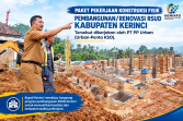 Tinjau Pembangunan RSUD Kerinci, Bupati Monadi Dorong Percepatan dan Peningkatan Layanan Kesehatan