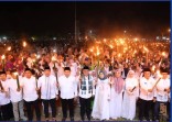Ribuan Warga Semarakkan Pawai Obor 1 Muharam 1448 H, Wako Alfin Gaungkan Program 1000 Hafidz-Hafidzah
