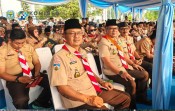 Wabup Murison Kobarkan Semangat Kontingen Kerinci di Jambore Nasional XII 2026