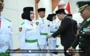 Paskibraka Sungai Penuh 2026 Dikukuhkan, Hutri Randa: Jalankan Tugas dengan Bangga dan Tanggung Jawab