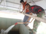 Water Tank TNI AD Dikerahkan, Satgas TMMD Ke-129 Kodim 0102/Pidie Penuhi Kebutuhan Air Bersih Dayah Babul Ula Al Munawarah