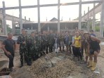 Memasuki H-3 Penutupan, Satgas TMMD ke-129 Kodim 0313/KPR dan Warga 'Serbu' Seluruh Titik Pembangunan di Pangkalan Terap