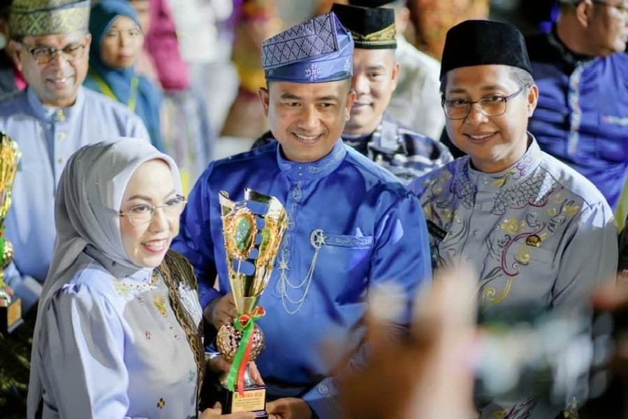 Perhelatan MTQ Ke XX Tingkat Kabupaten Rohil Resmi Di Tutup Wakil Bupati, Khafilah  Kubu Juara Umum