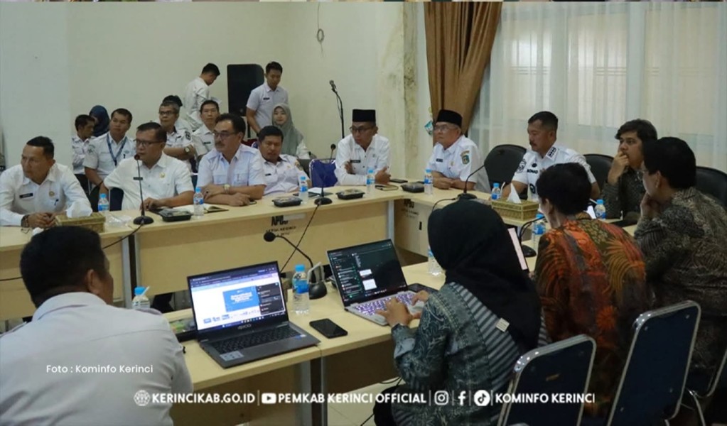 Kerinci Percepat Transformasi Digital, Bupati Monadi Buka Assessment SPBE 2026