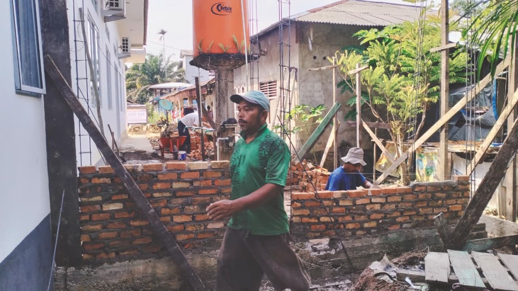 Jangkau Pelosok Pelalawan, Program MCK TMMD Ke-129 Kodim 0313/KPR Merambah Desa Kuala Panduk