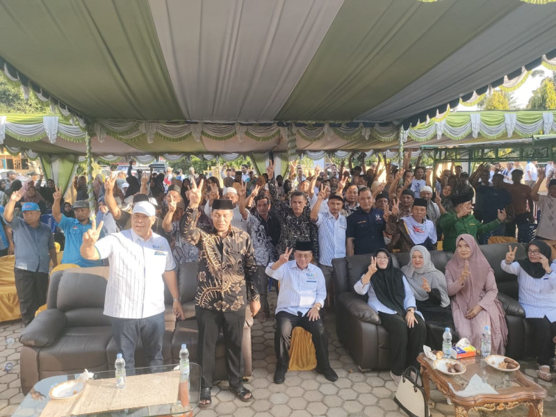 Tokoh Boltrem Dukung Bijak, H.Daman Ajak Warga Basira Pilih Bistamam-Jhony Charles