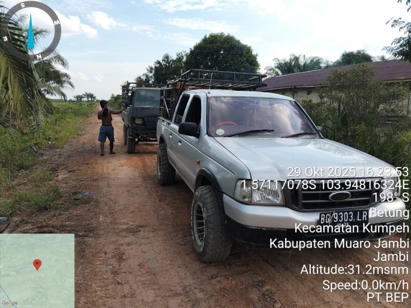 Diduga Langgar Kesepakatan, Warga Puding Amankan Mobil Warga Pulau Mentaro