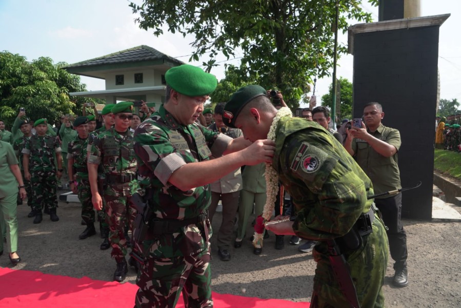 Pangdam XX/TIB Apresiasi Keberhasilan Satgas Yonif 142/KJ Jalankan Tugas Negara
