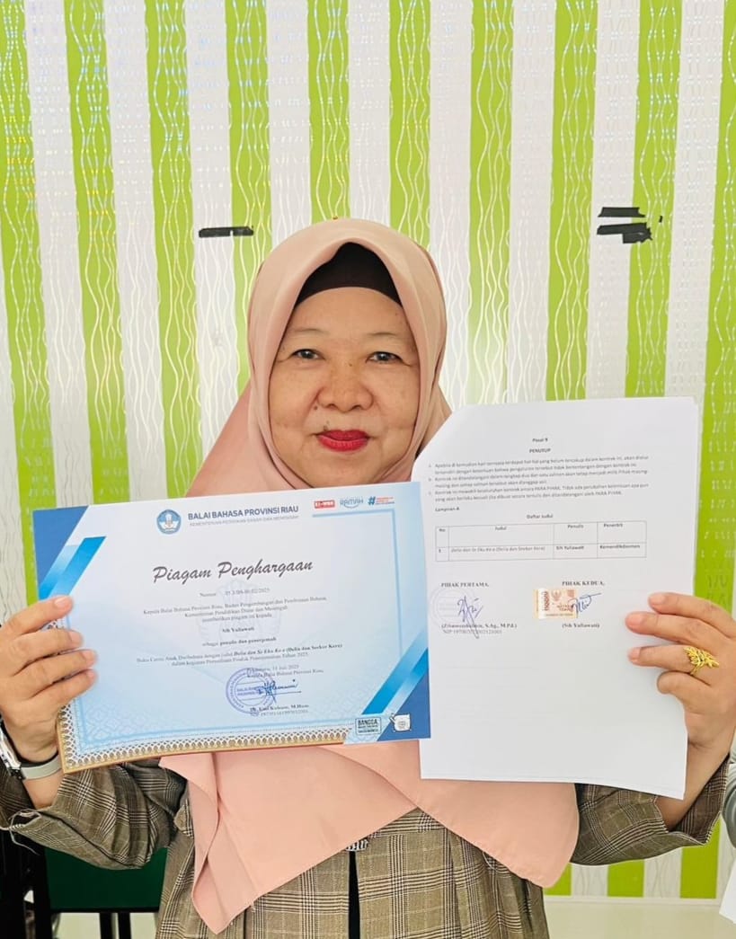 Karya Guru SDN 006 Lolos Seleksi Buku Nasional