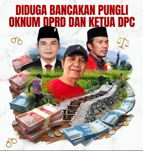 Proyek Pokir P3TGAI Anggota DPR RI Fraksi Merah Diduga Menjadi Ajang Pungli Oknum Anggota DPRD dan Ketua DPC