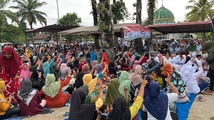 Kampanye Perubahan, Di Ujung Tanjung, Cawabup Jhony Charles Sampaikan Komitmen Membangun Rohil