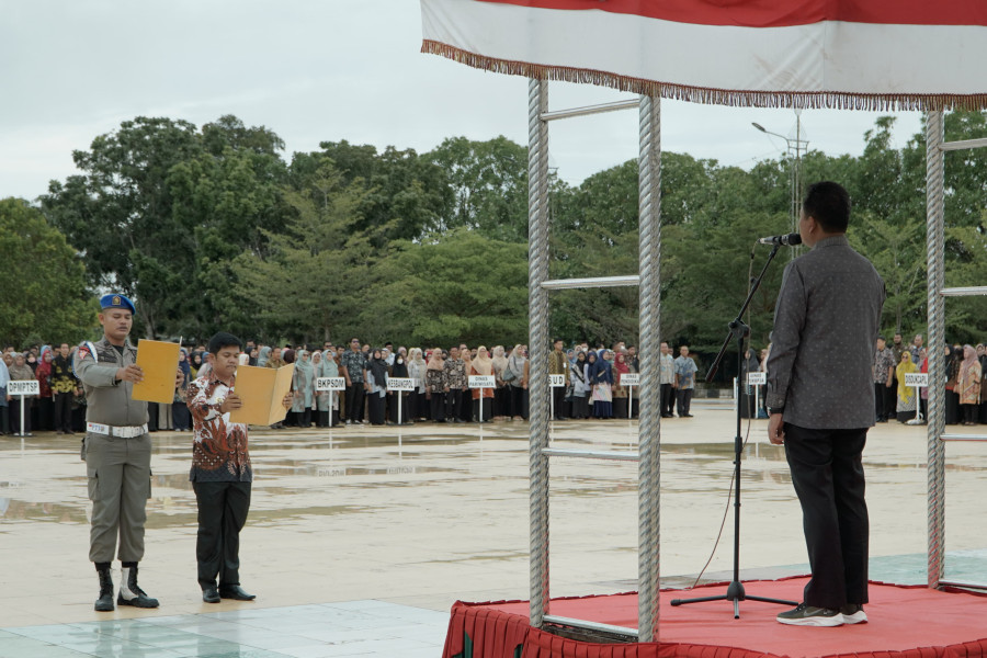 Plt Bupati Rohil Ingat ASN dan Tenaga Honorer Tidak Terlibat Politik Praktis