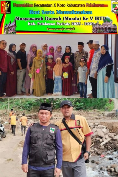 Perwakilan Kecamatan X Koto Kabupaten Pelalawan Kompak Dukung Musda V IKTD Pelalawan: Demi Persatuan Urang Rantau