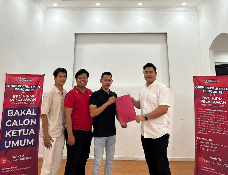 OC Perpanjang Masa Penjaringan Ketua HIPMI Pelalawan