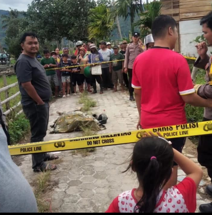 Warga Desa Sembilan Geger, Ditemukan Mayat Pria di Area Persawahan