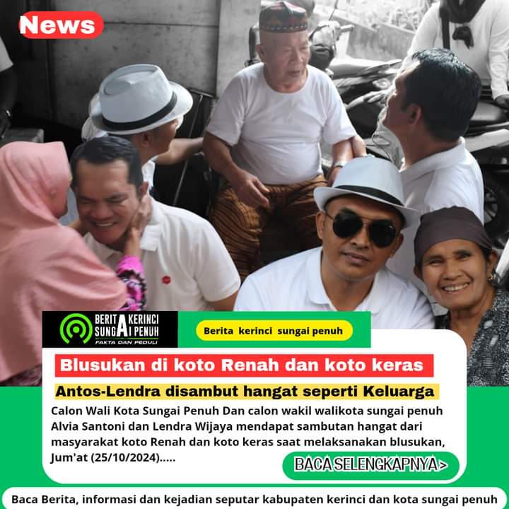 Dengar Langsung Keluhan Warga, Blusukan Antos-Lendra Di Koto Renah Dan Koto Keras Disambut Antusias