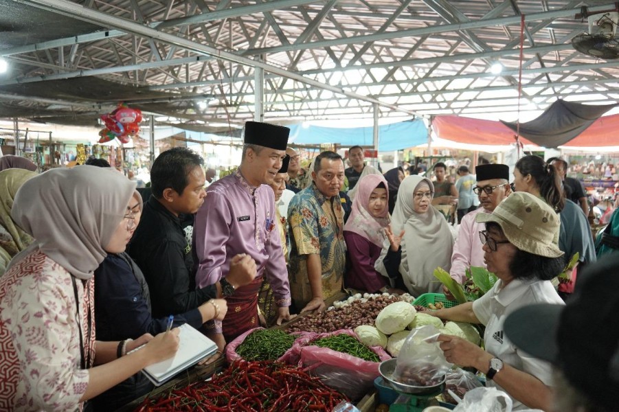 Memasuki Ramadhan Satgas Polda Riau dan Pemprov Riau Cek Stok Bapokting