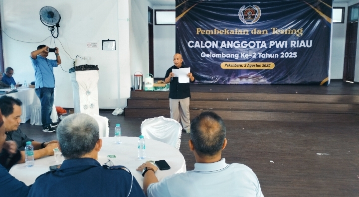 Test Calon Anggota PWI Gelombang Tahap Ke -2, Enam Wartawan Asal Rohil Di Nyatakan Lolos