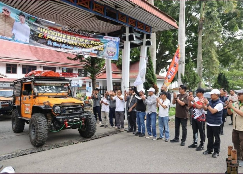 Wako Alfin Lepas 150 Peserta Indonesia Off Road Expedition Raja 2026, Bawa Nama Sungai Penuh ke Ajang Nasional