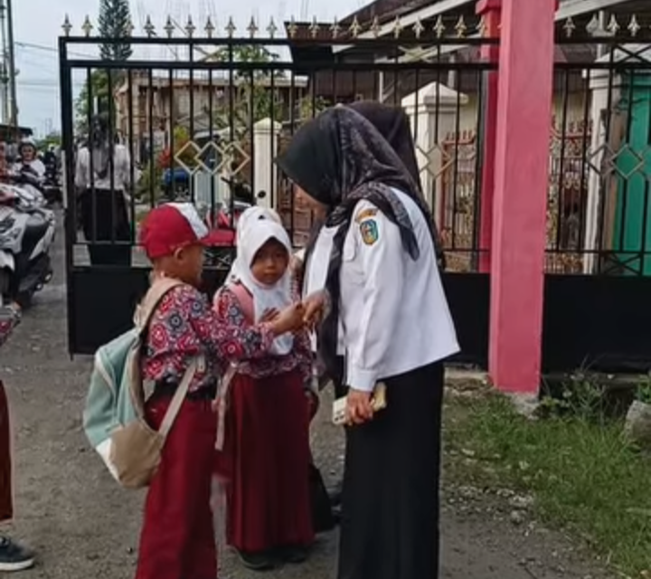 SDN 36/III Belui Terapkan Budaya Sapa Pagi, Ciptakan Sekolah Ramah dan Nyaman
