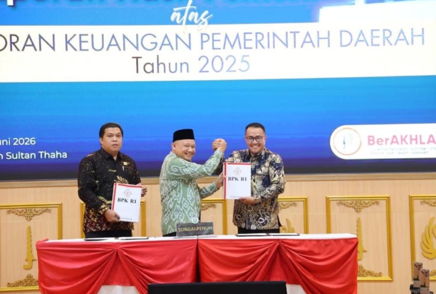 Kota Sungai Penuh Kembali Raih WTP, Catat Rekor 14 Kali dan 12 Tahun Berturut-turut