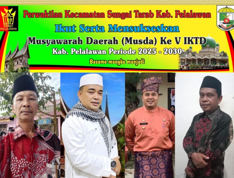 Tokoh dan Masyarakat Sungai Tarab Kompak Dukung Musda V IKTD Pelalawan: Demi Persatuan Urang Rantau