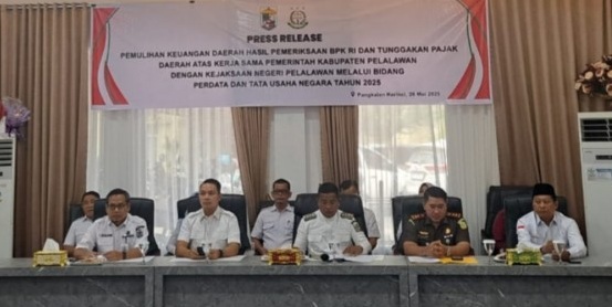 Pemkab Pelalawan Optimalkan Penerimaan PAD Dari Pajak Tertunggak Badan Usaha