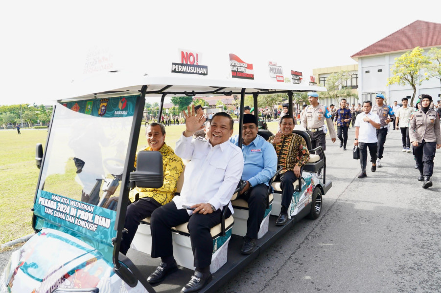 Silaturahmi Tiga Paslon Gubri, Kapolda Riau Ajak Ciptakan Pilkada Damai