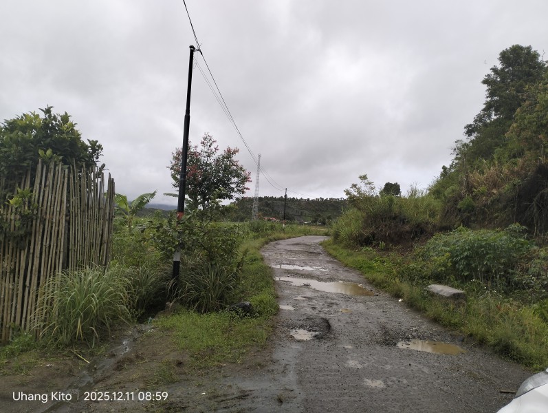 Jalan Sungai Jernih – Pauh Tinggi Banyak Lobang Menganga, Aktivitas Masyarakat Terganggu, Butuh Perhatian Pemerintah