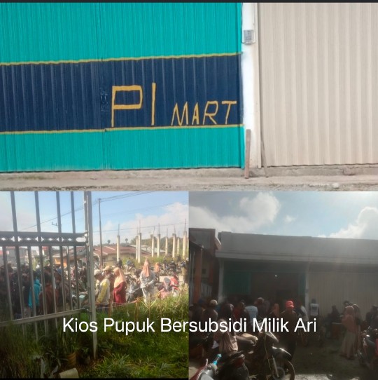 Kios Pupuk Bersubsidi Tanpa Papan Nama di Desa Mekar Jaya Diduga Jual Pupuk di Atas Harga HET