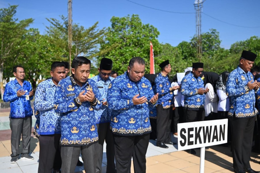 Hari Otonomi Daerah Ke-29 ,Wabup Jhony Charles : Sinergi Menuju Indonesia Emas 2045