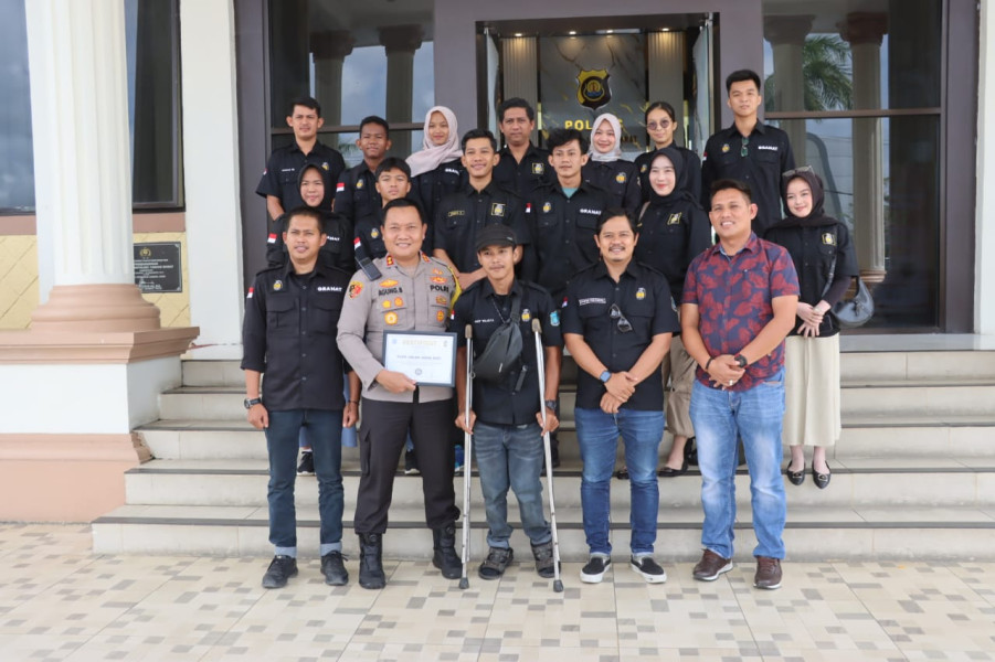 Berikan Piagam, DPC Granat Apresiasi Polres Tanjabbar ungkap Kasus Narkoba