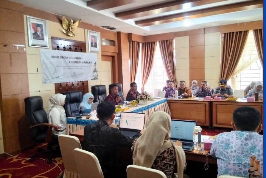 Sekda Alpian Buka Konsultasi Publik KLHS RDTR, Tegaskan Komitmen Wujudkan Tata Ruang Berkelanjutan Kota Sungai Penuh