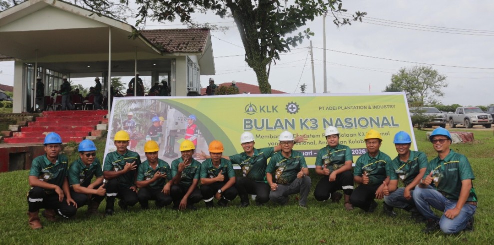 Perkuat Budaya Keselamatan dan Kesehatan Kerja, PT Adei Peringati Bulan K3 Nasional di Lapangan Perusahaan
