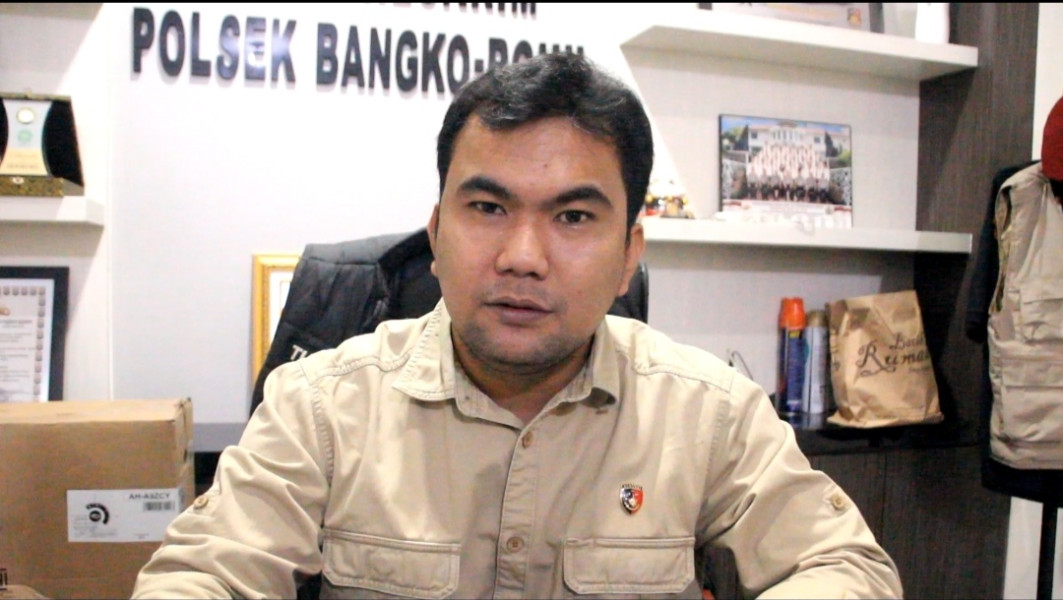Polsek Bangko Ringkus Pengedar Narkoba, BB 9,2 Gram Sabu Di Sita