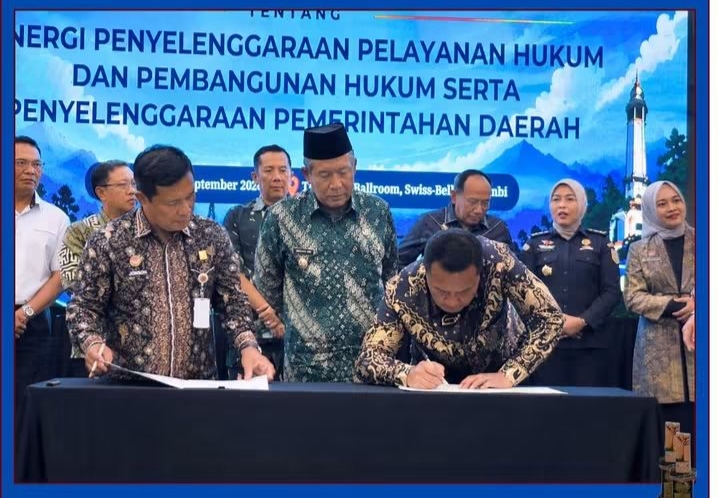 Hadiri Launching Jambi IP Ecosystem, Alfin Tegaskan Komitmen Lindungi Potensi Lokal Sungai Penuh