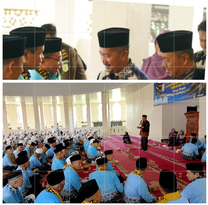 Bupati Monadi Lepas 413 Jamaah Haji Kerinci 2026, Suasana Haru Warnai Prosesi di Islamic Center