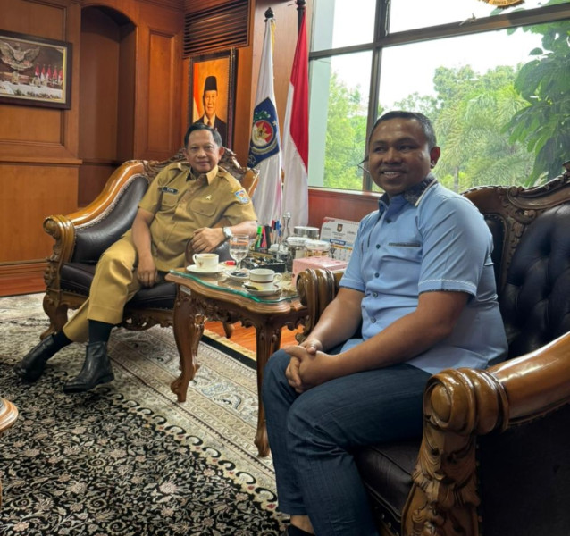 Jelang Pelantikan, Gubri Terpilih Abdul Wahid Silauturahmi dengan Kementrian di Jakarta