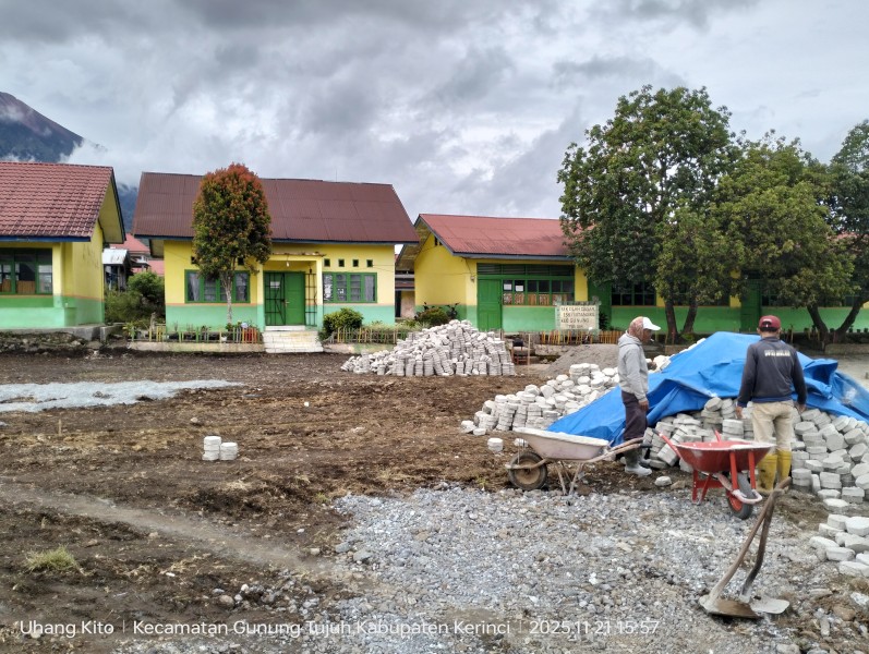 Proyek Paving Block SD Tangkil Diduga Asal Jadi, Pengawasan Dinas Dipertanyakan