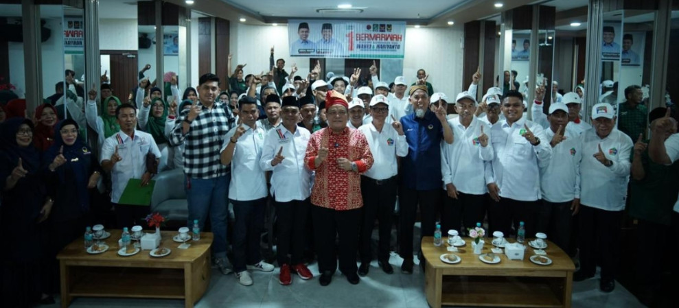 Tegak Lurus dibarisan Bermarwah, Paisal Targetkan Abdul Wahid-SF. Hariyanti Menang di Dumai