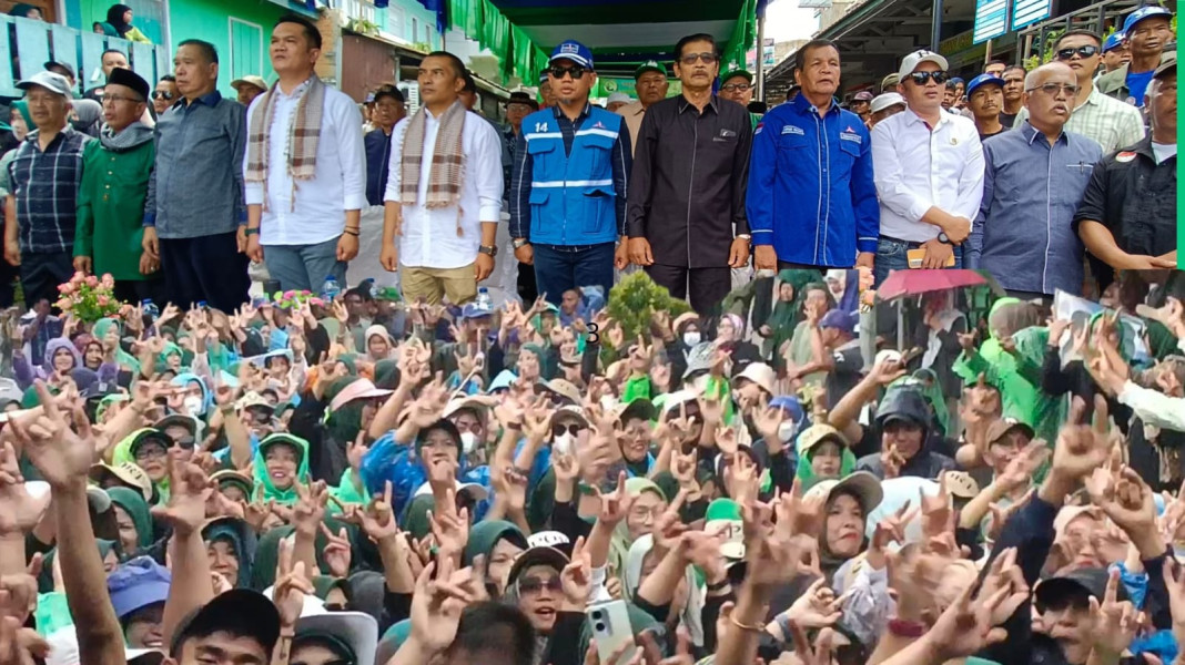 Pondok Tinggi ‘Menyala’. Dpt.Aspar Nasir : Yang  Telah Merantau Dikandidat Lain Sekarang Waktunya Pulang Mendukung Antos - Lendra.