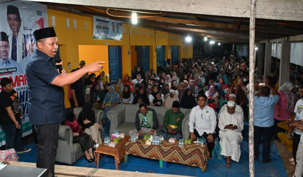 Kampanye di Dumai, Abdul Wahid Sebut Sudah Perjuangkan DBH Migas untuk Dumai