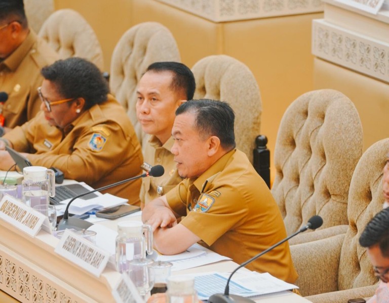 Gubernur Jambi Al Haris Hadiri RDP Bersama Komisi II DPR RI