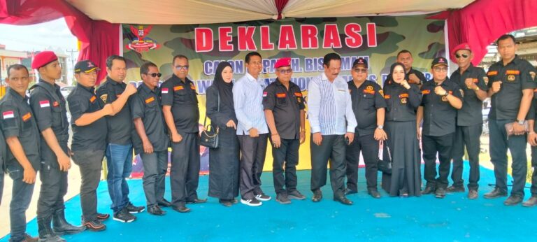 Ormas DPC GRIP Jaya Rohil Deklarasi Beri Dukungan Paslon Bistamam - dan Bung Jhony Charles