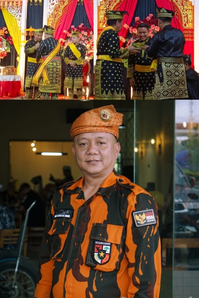 Ketua MPC PP Rusdianto Ucapkan Tahniah atas Gelar Adat Wabup dan Kapolres Pelalawan