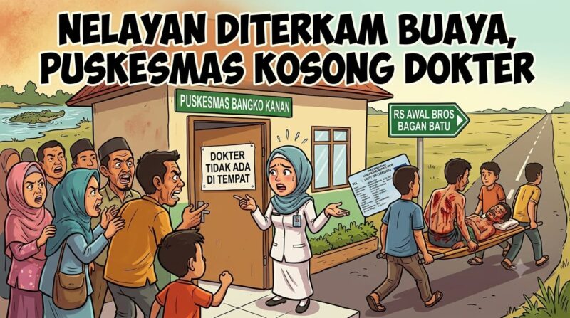 Warga Kecewa Pukesmas  Bangko Kanan ,Dokter Tidak Berada Dilokasi ?